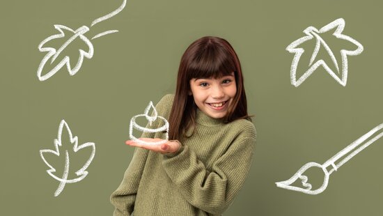 Kinderevent - Wir verzieren Herbst-Teelichter 🍂