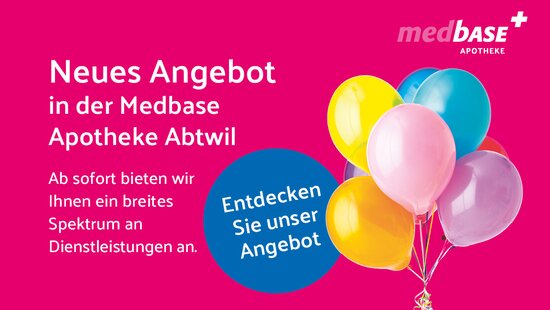 Medbase Apotheke Abtwil - Kompletteröffnung