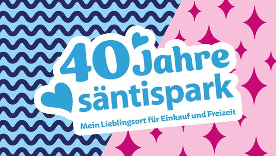 40 Jahre Säntispark - wir feiern! 🎉